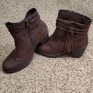 Boc brown boots
